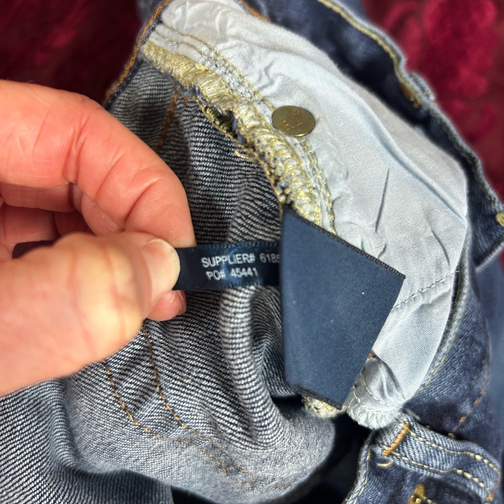 🔥 Vintage Ralph Lauren Blue Label Crest Jeans – Thompson 650 🔥 - Picture 9 of 10